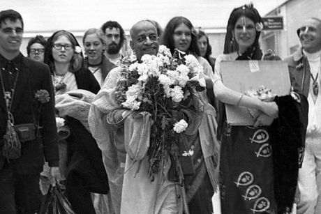 Встреча Шрилы Прабхупады из Лос-Анджелеса в аэропорту Сан-Франциско, 8 марта 1968 года