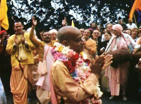 5 июля 1970 года, Сан-Франциско. Шрила Прабхупада на Ратха-ятре