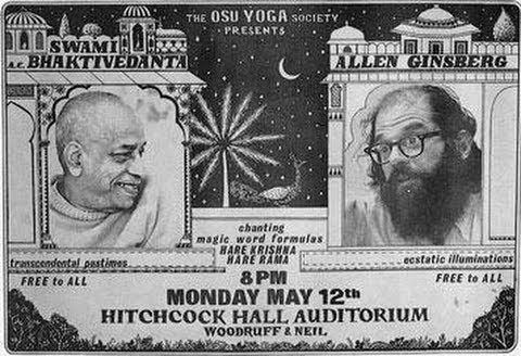 12 мая 1969 года, Колумбус, Огайо, Шрила Прабхупада выступил в Огайском университете вместе с Алленом Гинзбергом