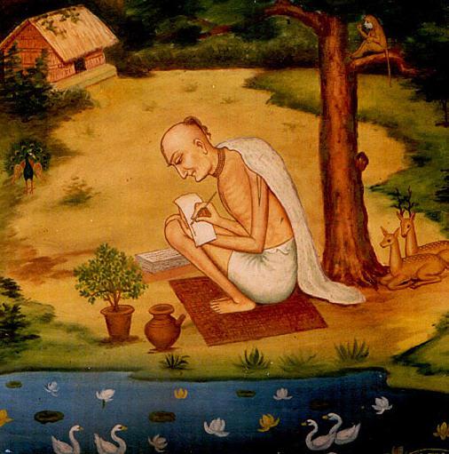 Кришнадас Кавирадж Госвами пишет Чайтанья-чаритамриту