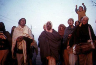 Январь-февраль 1971 года, Аллахабад. Шрила Прабхупада на фестивале Ардха-Кумбха-мелы