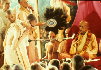 Праздник Вьяса-Пуджи Шрилы Прабхупады в Новом Вриндаване в 1972 году