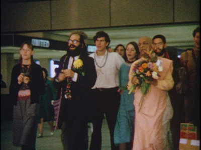 Сан-Франциско, 16 января 1967, встреча Шрилы Прабхупады в аэропорту