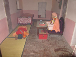 Srila Prabhupadas bhajan kutir in Radha Damodara Mandir