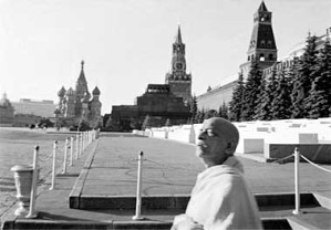 Шрила Прабхупада в Москве на Красной Площади