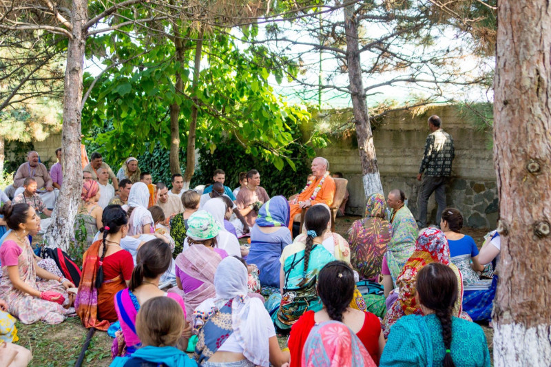 Совместная джапа-медитация с Бхакти Чайтанья Свами