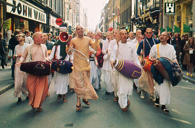 Ecstatic HareE Krishna Sankirtan Chanting of Hare Krishna in Germany 1974