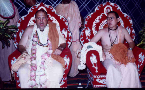 Jayapataka Swami Bhanu Swami 1982