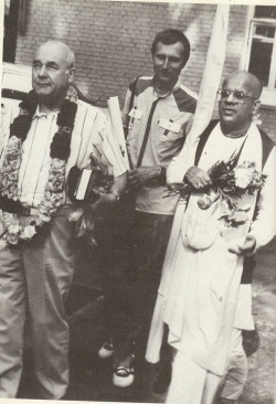 Гопал Кришна Госвами, профессор Котовский и Вишвамитра прабху