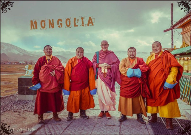 Земля голубого неба. Фильм о проповедническом туре Е.С.Индрадьюмны Свами в Монголии (2015)