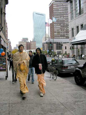 Ниранджана Свами в Бостоне. Осень 2004г