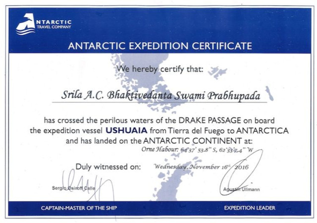 Shrila Prabhupada v Antarktide 09