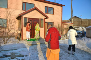 Бхактивайбхава Свами открыл первый храм Харе Кришна в Монголии