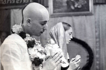 Свадьба учеников Шрилы Прабхупады в Бостоне, 1969 год