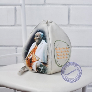 Мешочек для четок "Шрила Прабхупада", бежевый