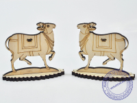 Набор деревянных коровок для алтаря