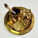 Набор для арати Б/У (параферналии для пуджи), 6 предметов