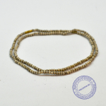 Кантхималы (бусы) из Туласи. 2 ряда. С Радха-кунды (эксклюзив). Средние, 5 мм. Светлые.