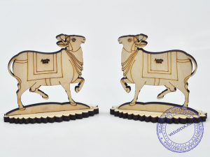 Набор деревянных коровок для алтаря