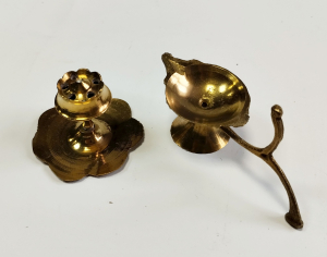 Набор для арати Б/У (параферналии для пуджи), 2 предмета