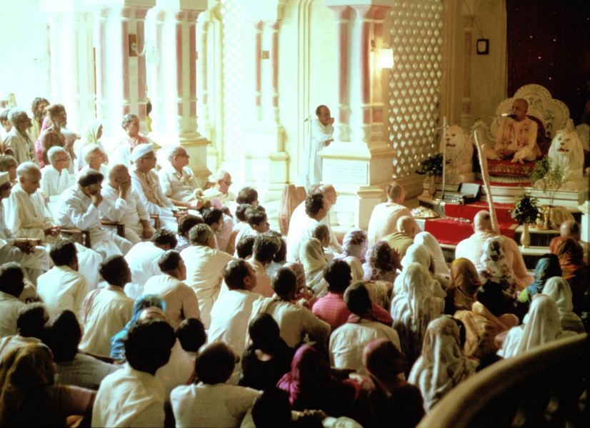 Srila Prabhupada in Vrindavan 74