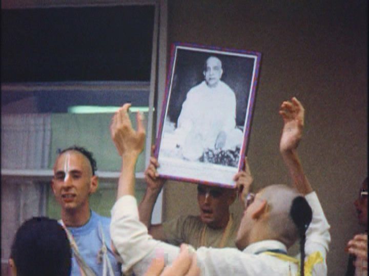 1970 Summer Vishnujana LOS ANGELES Temple at Watseka Avenue from Video 2