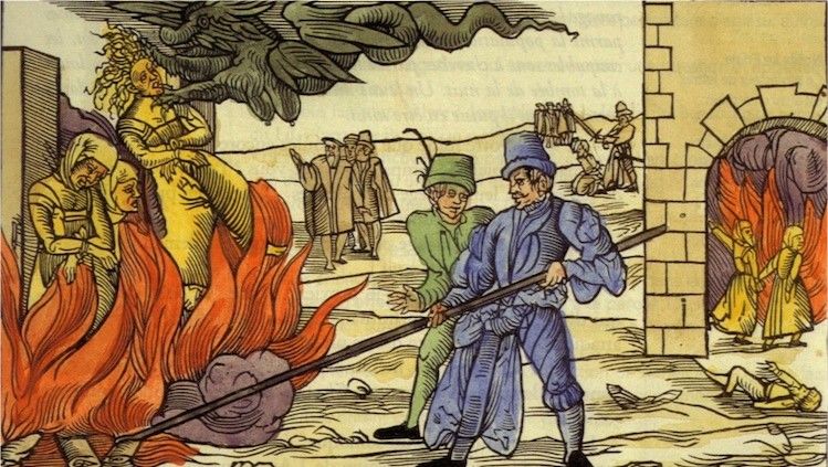 Томас Кранмер, бывший архиепископ Кентерберийский, был прилюдно сожжен на костре 21 марта 1556 года